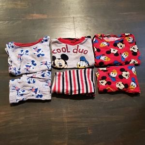 Disney Toddler Boy Pajamas - 3T